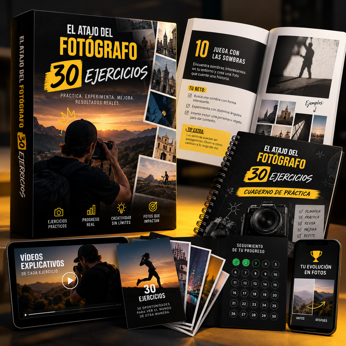 30 Ejercicios Fotograficos PRO📸